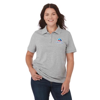 Custom Printed Women's Crandall Short Sleeve Polo Custom Printed Women's Crandall Short Sleeve Polo