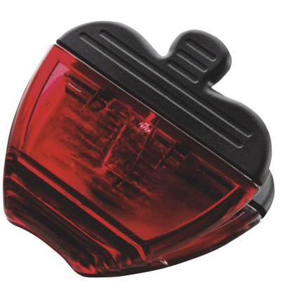 Custom Apple Power Clip - Translucent Red Custom Apple Power Clip - Translucent Red