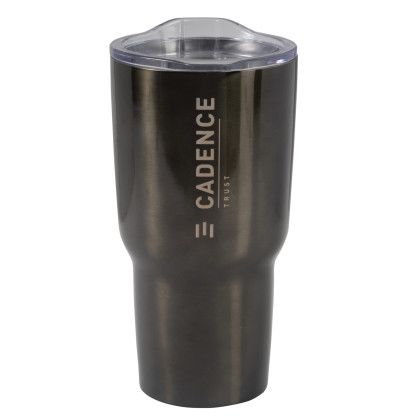 Custom Perfect Temp 30 oz. Stainless Steel Vacuum Tumbler - Gunmetal Custom Perfect Temp 30 oz. Stainless Steel Vacuum Tumbler - Gunmetal