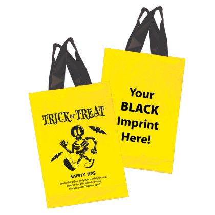 Custom Halloween Skeleton Soft-Loop Shopper 10x15