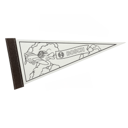 Custom Pennants - 5" x 12" Color Me Custom Pennants - 5" x 12" Color Me