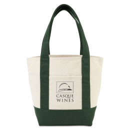Custom Mini Canvas Tote - Green 