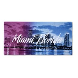 Custom Dye Sublimated Small Beach Towel 