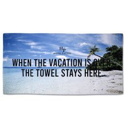 Custom Dye Sublimated Standard Beach Towel Custom Dye Sublimated Standard Beach Towel