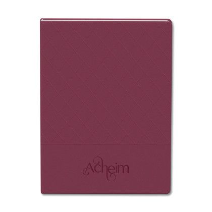Custom Luna Hardcover Journal - Berry Blossom 