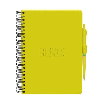 Custom Neoskin Hard Cover Spiral Combo - Yellow Custom Neoskin Hard Cover Spiral Combo - Yellow
