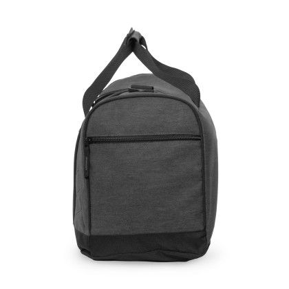 Custom Nomad Must Haves - Renew Duffle Bag - Charcoal Side View Custom Nomad Must Haves - Renew Duffle Bag - Charcoal Side View