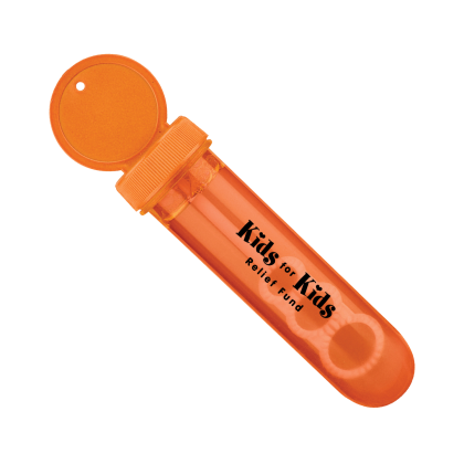 Custom 1oz Bubbles - The Perfect Pop - Orange Custom 1oz Bubbles - The Perfect Pop - Orange