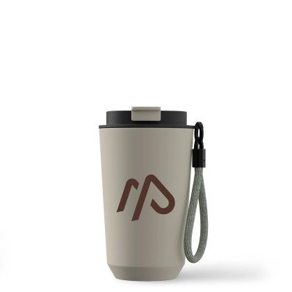 Custom Real Deal 12 oz Recycled Stainless Steel Tumbler - Taupe Custom Real Deal 12 oz Recycled Stainless Steel Tumbler - Taupe