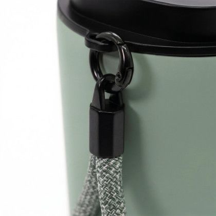 Custom Real Deal 12 oz Recycled Stainless Steel Tumbler - Sage Handle view Custom Real Deal 12 oz Recycled Stainless Steel Tumbler - Sage Handle view