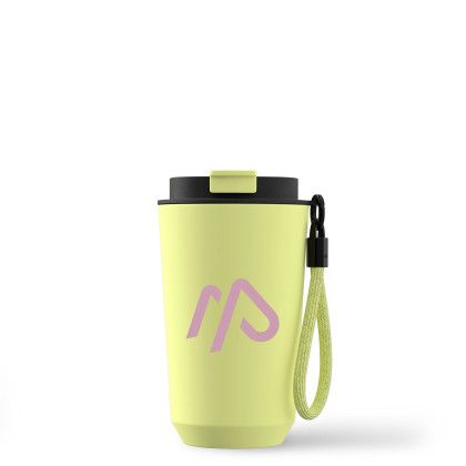 Custom Real Deal 12 oz Recycled Stainless Steel Tumbler - Key Lime Custom Real Deal 12 oz Recycled Stainless Steel Tumbler - Key Lime