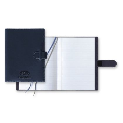 Custom Castelli Tucson Jacket Grande Lined White Page Journal - Navy Custom Castelli Tucson Jacket Grande Lined White Page Journal - Navy