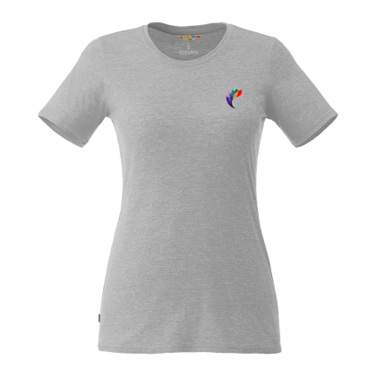 Custom Women's Sarek Short Sleeve Tee - Heather Grey Custom Women's Sarek Short Sleeve Tee - Heather Grey