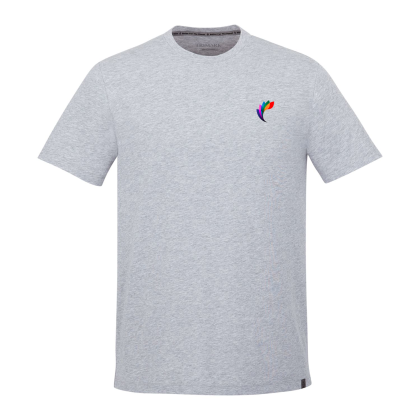 Heather Grey Men's Custom SOMOTO Recycled Eco Short Sleeve Tee