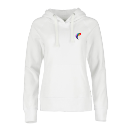 Custom Women's MAPLEGROVE Roots73 Fleece Hoodie - White Custom Women's MAPLEGROVE Roots73 Fleece Hoodie - White
