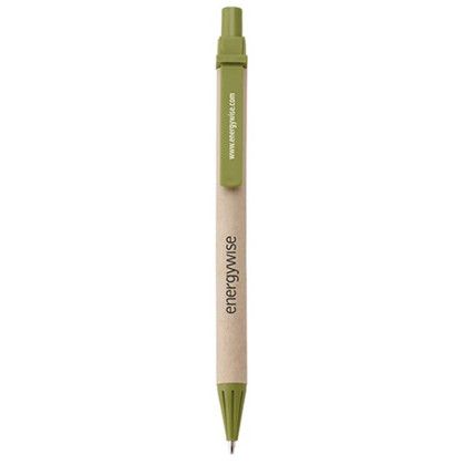 Custom Ecologist Ballpoint Pen - Green Custom Ecologist Ballpoint Pen - Green