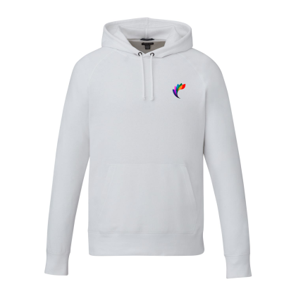 Custom Unisex Dayton Classic Cozy Fleece Hoodie - White