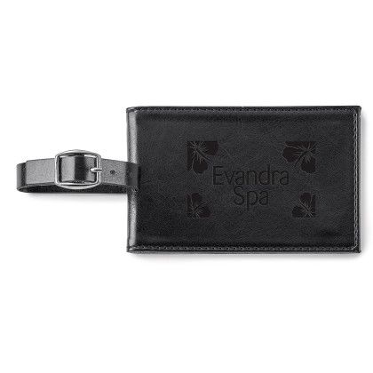 Custom Fabrizio Luggage Tag - Black