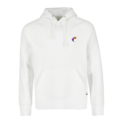 Custom Men's MAPLEGROVE Roots73 Fleece Hoodie - White