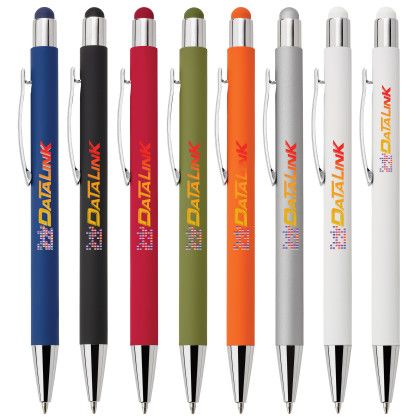 Custom Lindsay Ballpoint Stylus Pen - Full Color - All Colors Custom Lindsay Ballpoint Stylus Pen - Full Color - All Colors