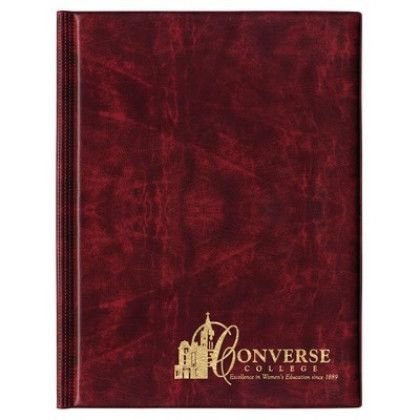 Custom Heat -Sealed Weekly Diary - Wine Custom Heat -Sealed Weekly Diary - Wine