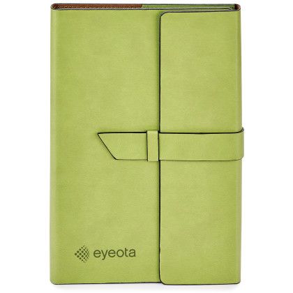 Custom Donald Refillable Junior Portfolio - Green Custom Donald Refillable Junior Portfolio - Green