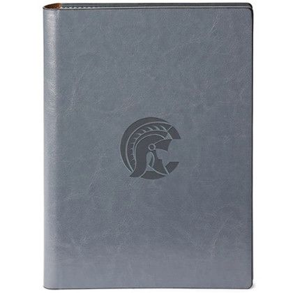 Custom Fabrizio Padfolio & Refillable Eco Notebook - Grey