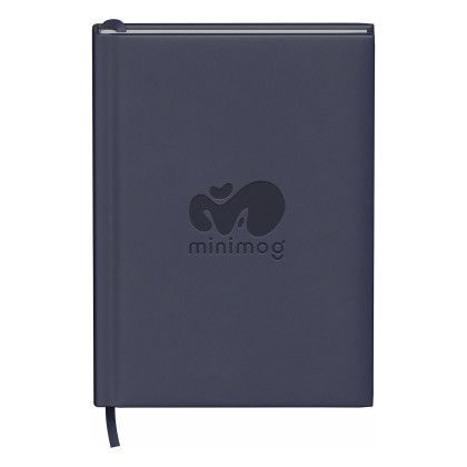 Custom Marlowe Hard Cover Journal - Navy Blue Custom Marlowe Hard Cover Journal - Navy Blue
