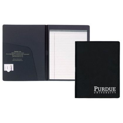 Custom Deluxe Senior Size Padfolio - Black Custom Deluxe Senior Size Padfolio - Black