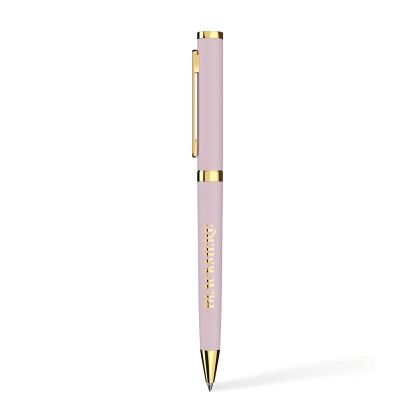 Custom Astra Brass Ballpoint Pen - Rose Water Custom Astra Brass Ballpoint Pen - Rose Water