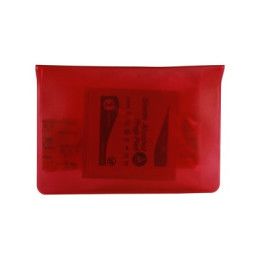 Custom Translucent Pocket First Aid Kit - Red Custom Translucent Pocket First Aid Kit - Red