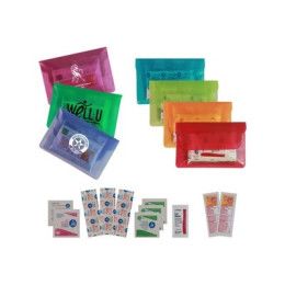 Custom Sun Care Purse in Translucent Vinyl Colors - Sunscreen - All Colors