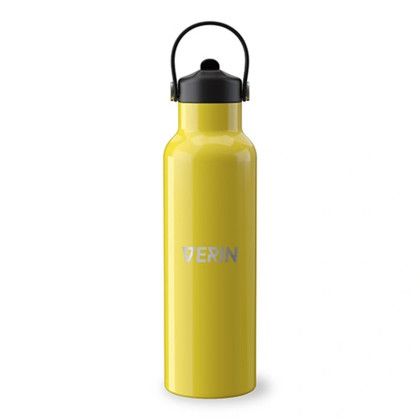 Custom All in 21 oz Recycled Stainless Steel Bottle - Yellow Custom All in 21 oz Recycled Stainless Steel Bottle - Yellow