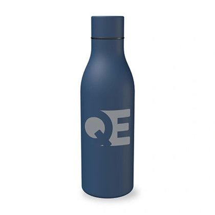 Custom Sweet Dreams 18 oz Recycled Stainless Steel Bottle - Navy Blue