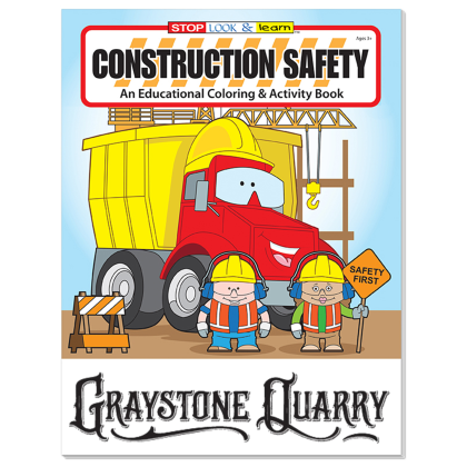 Custom Construction Safety Coloring Book Custom Construction Safety Coloring Book