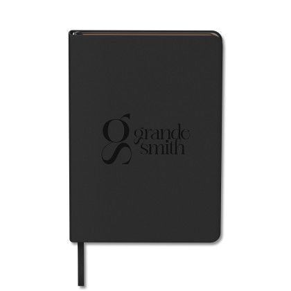 Custom Luna Soft Cover Journal - Black Custom Luna Soft Cover Journal - Black