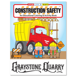 Custom Construction Safety Coloring Book Custom Construction Safety Coloring Book