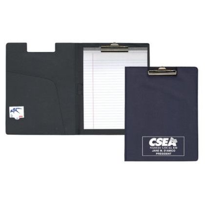 Custom Senior Deluxe Clipboard - Navy Blue