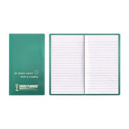 Custom Translucent Vinyl Cover Tally Book with Flat Pen - Translucent Teal Custom Translucent Vinyl Cover Tally Book with Flat Pen - Translucent Teal