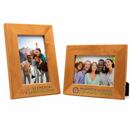 Custom 4 x 6 Alder Wood Frame - Full Color Custom 4 x 6 Alder Wood Frame - Full Color