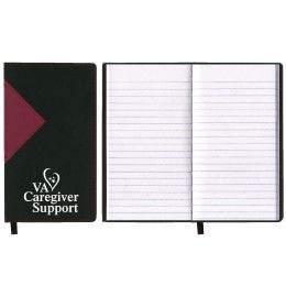 Custom Keystone Series Soft Cover 2 Tone Vinyl Tally Book - Black with Wine Custom Keystone Series Soft Cover 2 Tone Vinyl Tally Book - Black with Wine