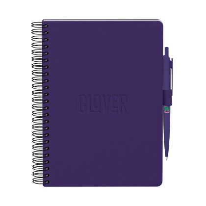 Custom Neoskin Hard Cover Spiral Combo - Purple Custom Neoskin Hard Cover Spiral Combo - Purple