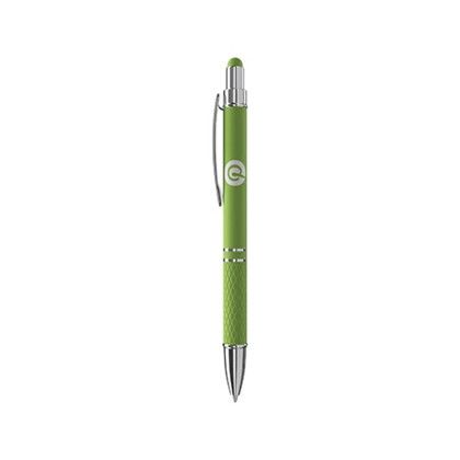 Custom Ava Ballpoint Stylus Pen - Green Custom Ava Ballpoint Stylus Pen - Green