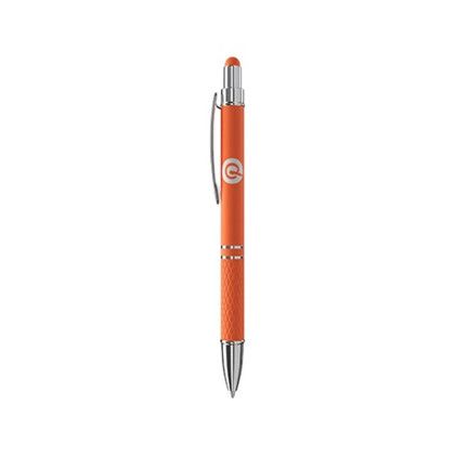 Custom Ava Ballpoint Stylus Pen - Orange Custom Ava Ballpoint Stylus Pen - Orange