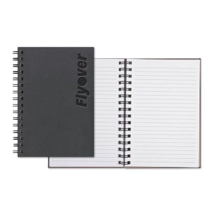Custom Castelli WireO Tucson Medio White Lined Pg Journal - Dark Grey 