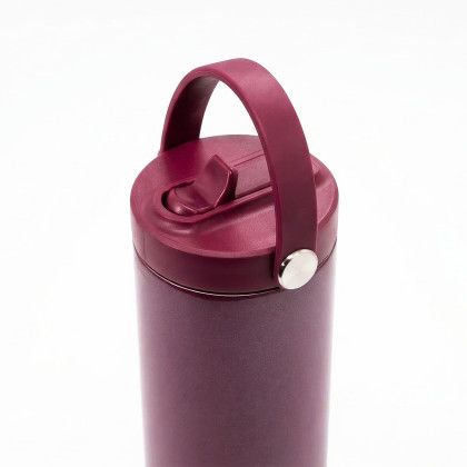 Custom Magic Touch 20.3 oz Recycled Stainless Steel Bottle - Berry Blossom Handle View Custom Magic Touch 20.3 oz Recycled Stainless Steel Bottle - Berry Blossom Handle View