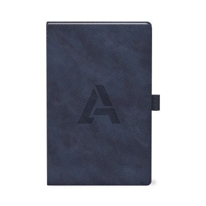 Custom Old Money Hard Cover Journal - Navy Blue Custom Old Money Hard Cover Journal - Navy Blue