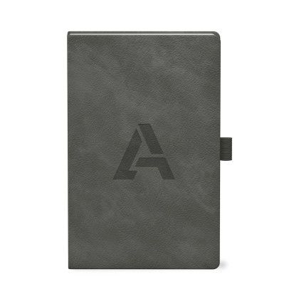 Custom Old Money Hard Cover Journal - Grey Custom Old Money Hard Cover Journal - Grey