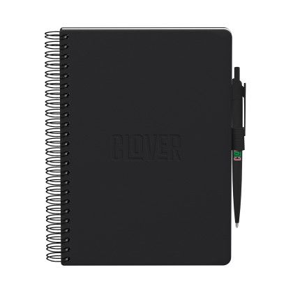Custom Neoskin Hard Cover Spiral Combo - Black Custom Neoskin Hard Cover Spiral Combo - Black