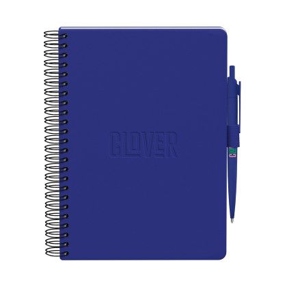 Custom Neoskin Hard Cover Spiral Combo - Dark Blue Custom Neoskin Hard Cover Spiral Combo - Dark Blue
